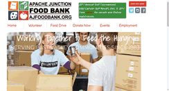 Desktop Screenshot of ajfoodbank.org